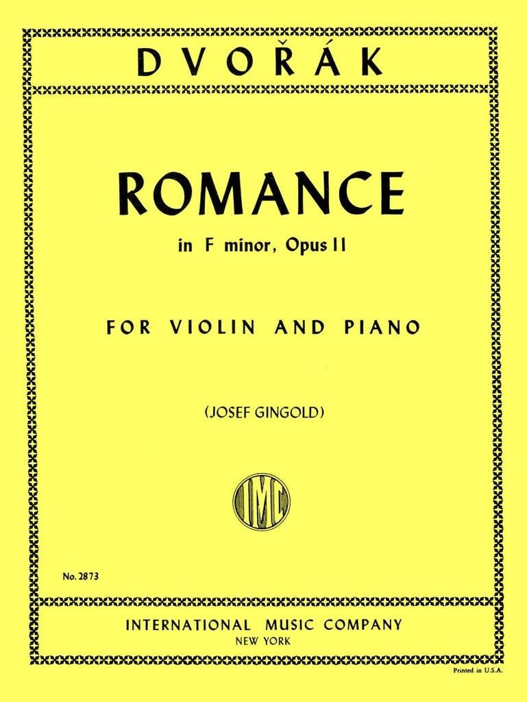 Romanza Fa M. Op. 11 (Gingold)